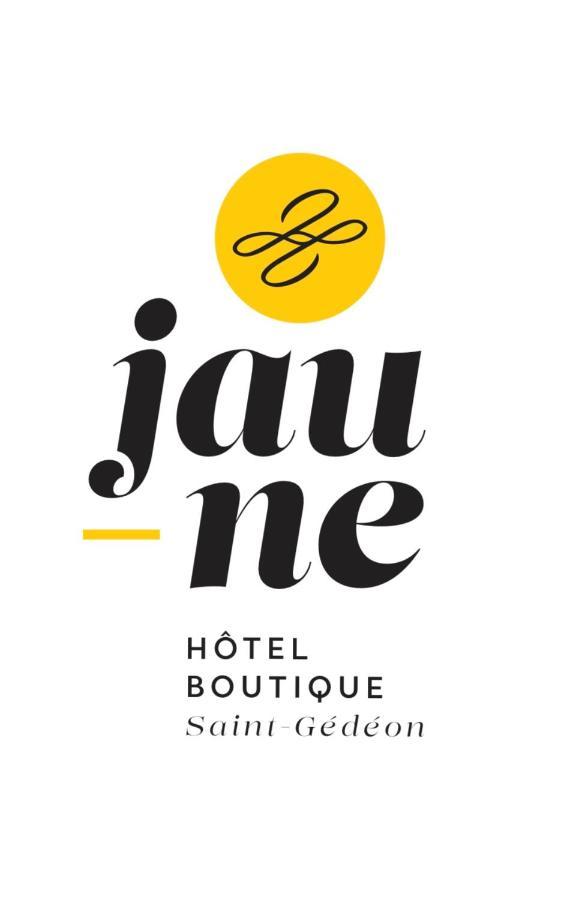 Jaune Hôtel-Boutique Saint-Gédéon Exterior foto